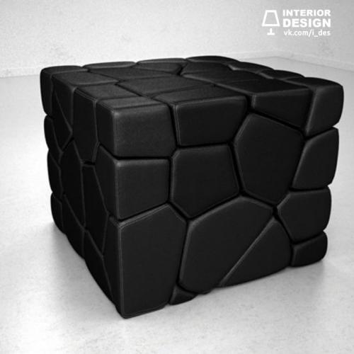Неповторимое кубическое кресло 02