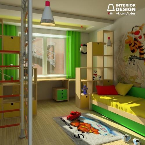 Нескучные идеи детской комнаты для мальчика 02