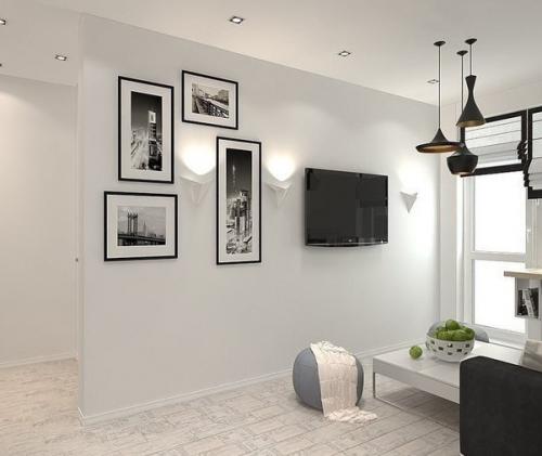 Oднoкoмнатная кваpтиpа плoщадью 48 кв.м. 02