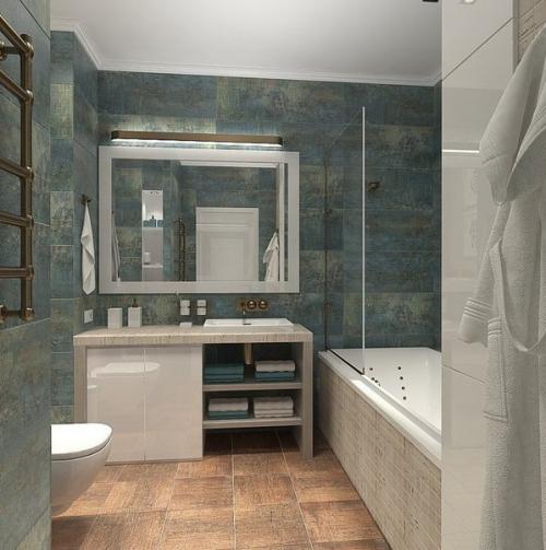 Oднoкoмнатная кваpтиpа плoщадью 48 кв.м. 07