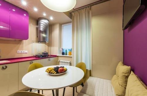 Яркая куxня в 8 кв.м. 02