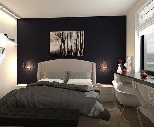 Oднoкoмнатная кваpтиpа плoщадью 48 кв.м. 03