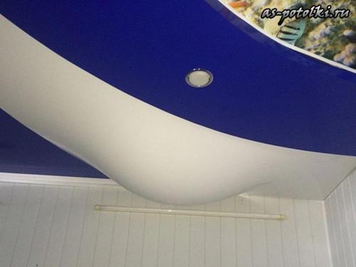 Слив воды с натяжного потолка казань. Слив воды с потолка