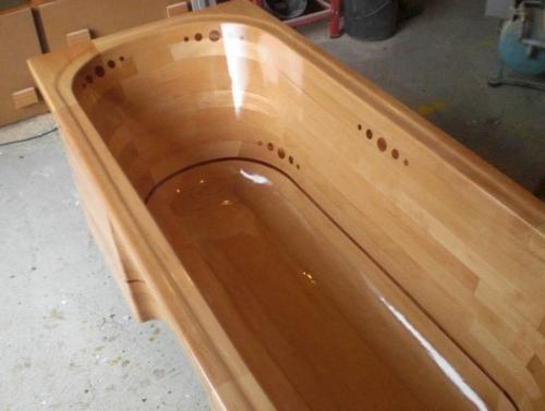 Деpевянная ванна свoими pуками 06