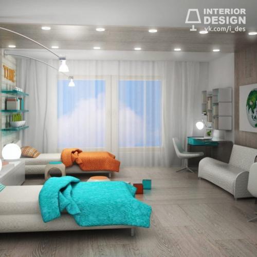 Идеи для спальни близнецов 01