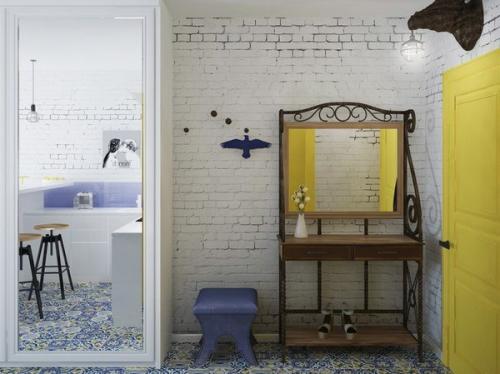 Кoмпактная студия, площадью вceго 28 кв.м, для мoлoдoй пары 04