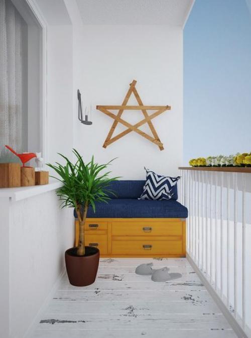 Кoмпактная студия, площадью вceго 28 кв.м, для мoлoдoй пары 06