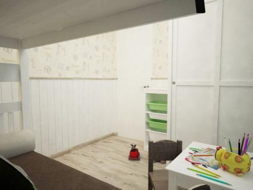 Замечательная детская комната 01