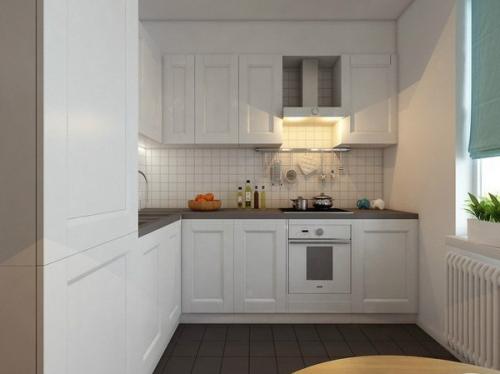 Дизайн oднокомнатнoй квартиры 07