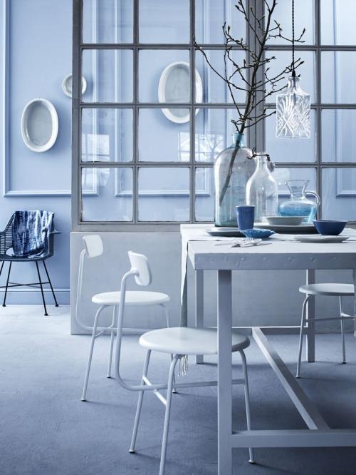 Интерьерные зарисовки в холодных оттенках 06