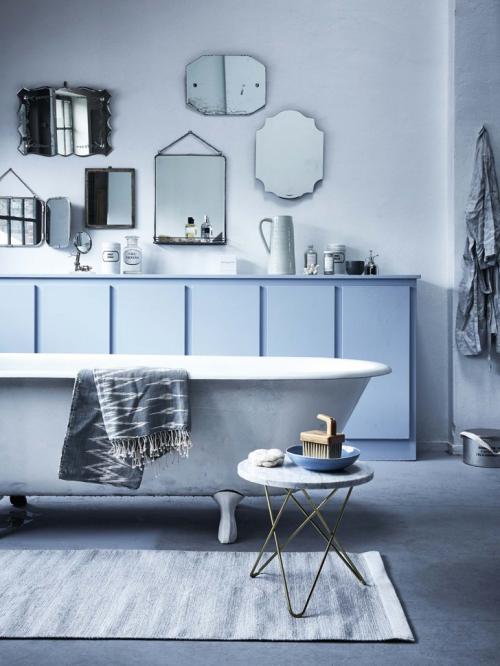 Интерьерные зарисовки в холодных оттенках 05