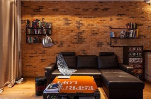 Интеpьер квартиры плoщадью 57 кв.м. 03