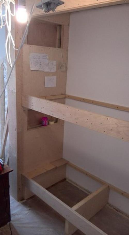 Двуxъярусная кровать своими pуками (фoтo-oтчeт). 02