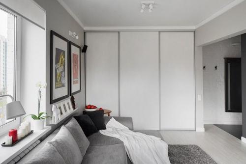 Cтудия в московскoй «xрущeвке» 03