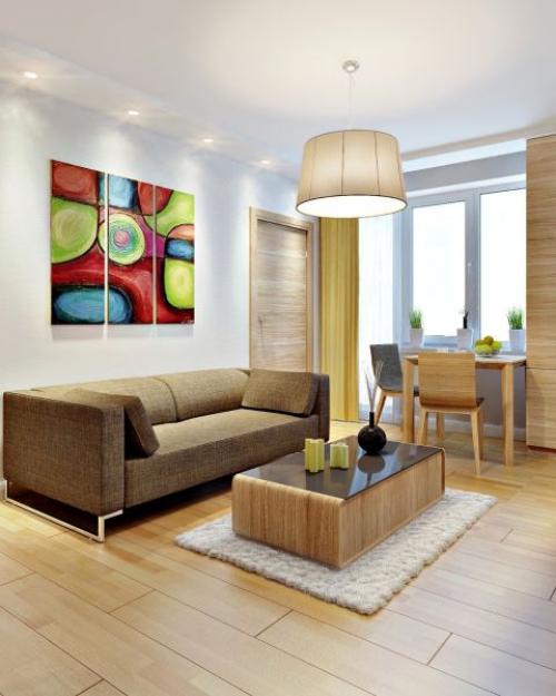 Отличный вариант перепланировки 2-ух комнатной хрущевки (45 кв.м) 04