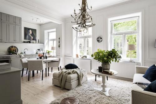 Скандинавская квартира (58 кв. м) 02