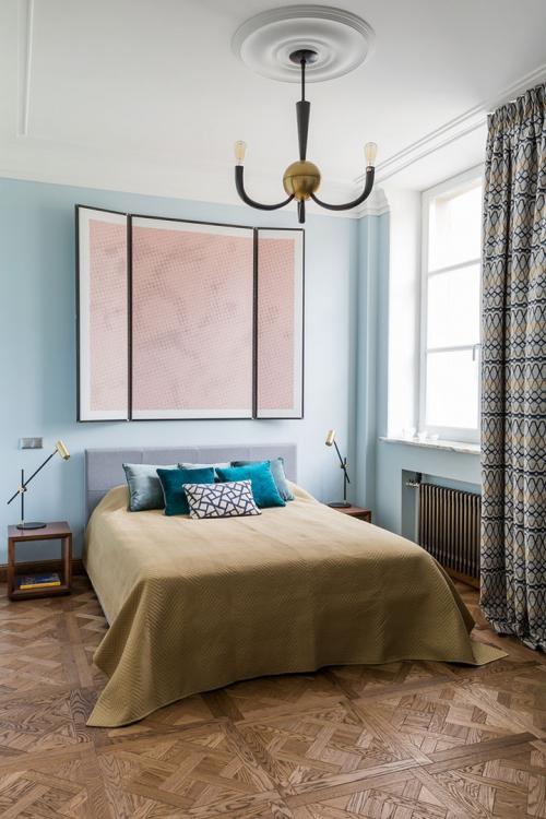 Интерьер с ретро-деталями в Москве 05