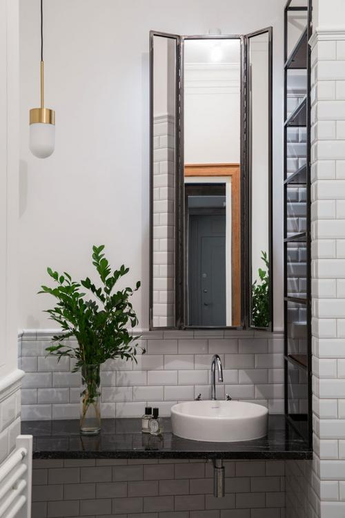 Интерьер с ретро-деталями в Москве 09