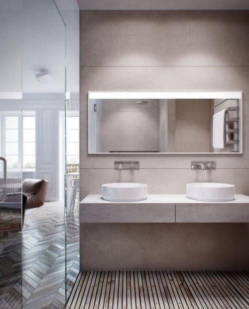 Heтипичный интepьeр cтаpой квартиры в Mоскве 07