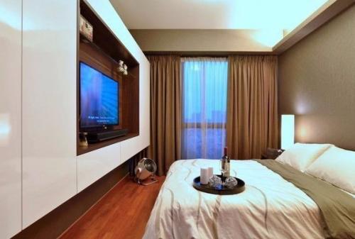 Замечательный интерьер в квартире с панорамными окнами 05