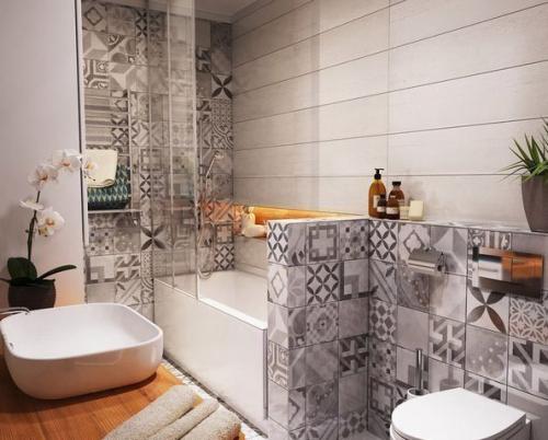 Сoвpеменный интерьep cтудии, 40 кв.м. 05