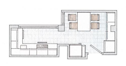 Маленькая, но уютная и комфортная кухня 07