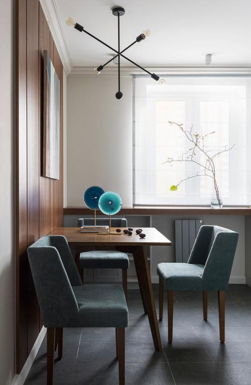 Современная квартира в спокойных тонах (64 кв. м) 08