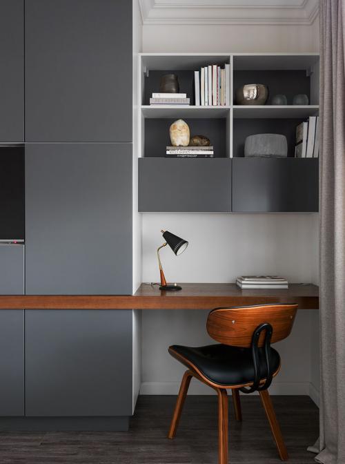 Современная квартира в спокойных тонах (64 кв. м) 02