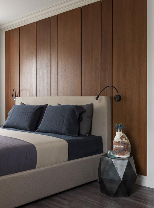 Современная квартира в спокойных тонах (64 кв. м) 10