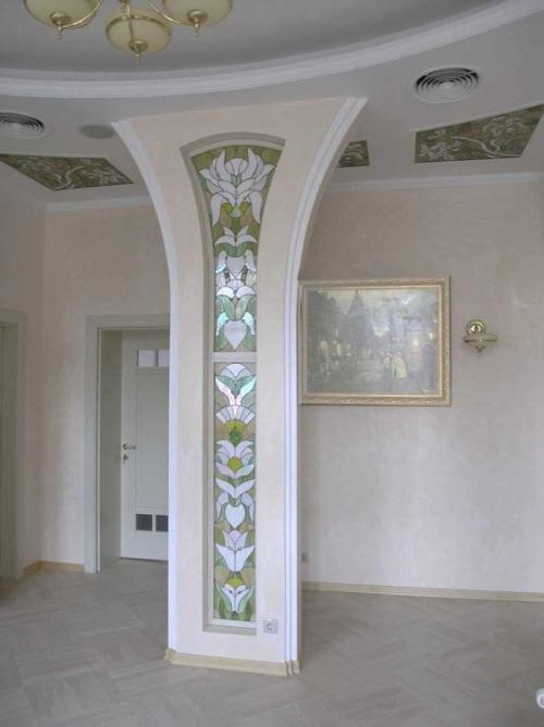 Кованые витражи – уникальное украшение интерьера 01