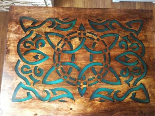 Крутой стол с подсветкой. Как Вам идея? 06