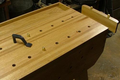 Чертеж столярного верстака с размерами. О столярных верстаках