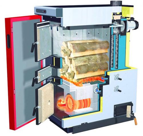 Водяной котел своими руками. Создаем котел отопления на дровах своими руками 02