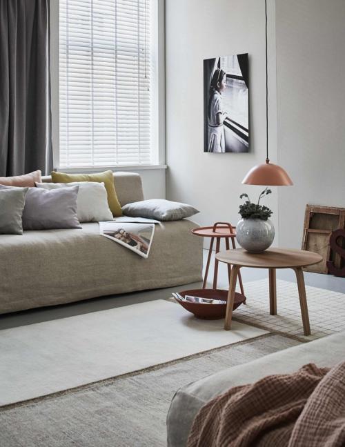 Нежный дизайн в оттенках розового и бежевого 01