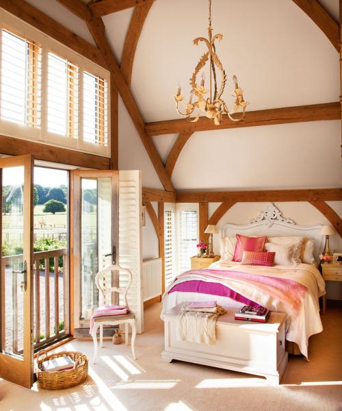 Спальни из которых не захочется выбираться! 12