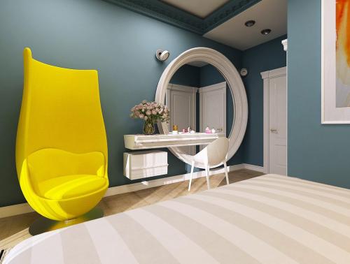 Яркая спальня 02