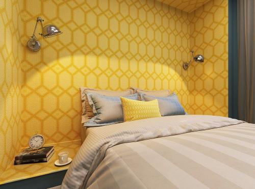 Яркая спальня 01