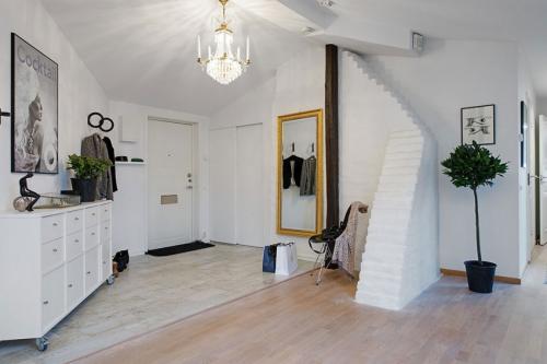 Дизайн квартиры с эркером Гётеборг, Швеция 01