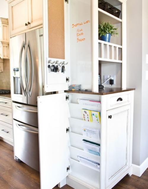 Удобное хранение продуктов на кухне: фото идеи 03