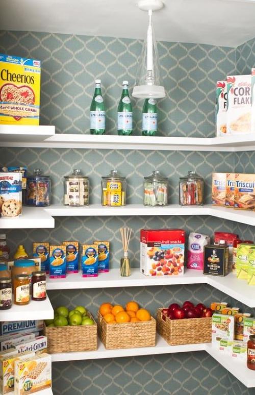 Удобное хранение продуктов на кухне: фото идеи 14