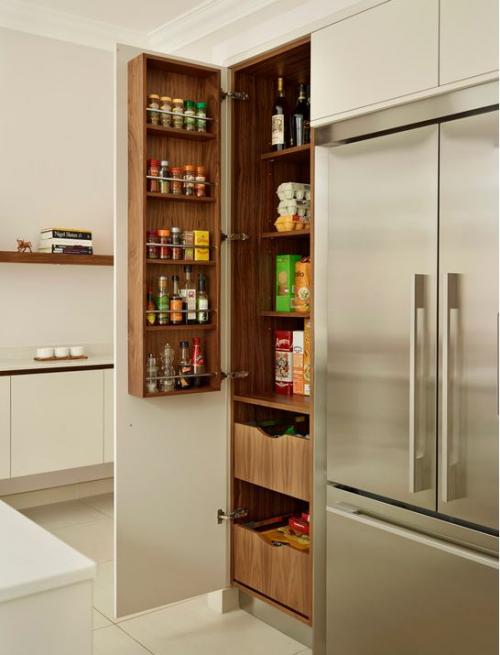 Удобное хранение продуктов на кухне: фото идеи 12