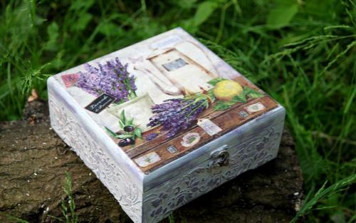 Декупаж в стиле прованс: вдохновляющий фото обзор 05