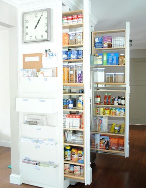 Удобное хранение продуктов на кухне: фото идеи 07