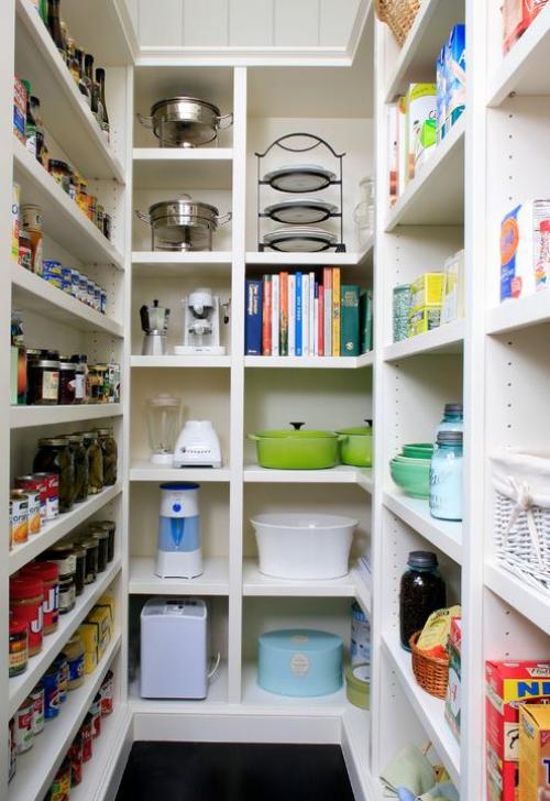 Удобное хранение продуктов на кухне: фото идеи 13