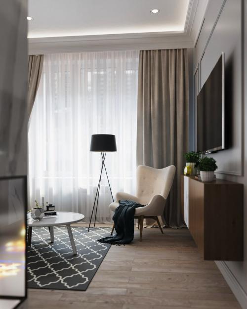 Проект кухни-гостиной. Как Вам? 06