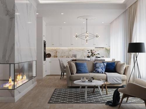 Проект кухни-гостиной. Как Вам? 01