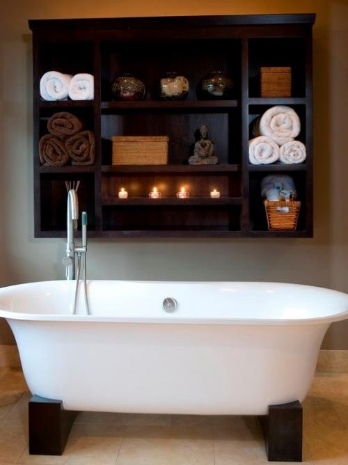 Хранение в ванной: фото идеи 06