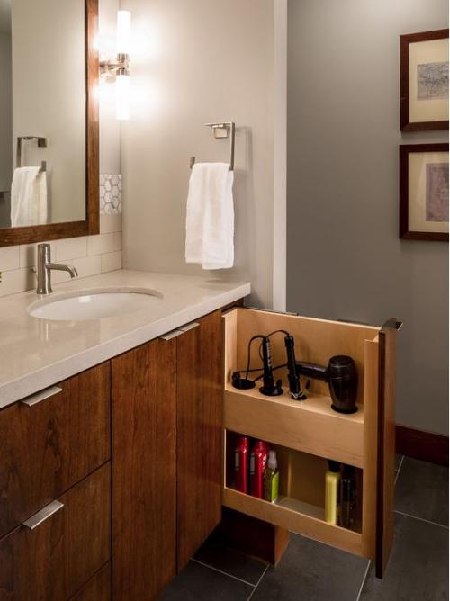 Хранение в ванной: фото идеи 02