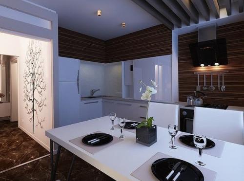 Прекрасная перепланировка однокомнатной квартиры. 03