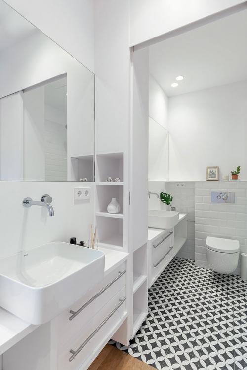 Нежная минималистичная квартира в Барселоне (90 кв. м) 16